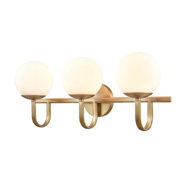 Caroline 24'' Wide 3-Light Vanity Light - Brushed Gold
