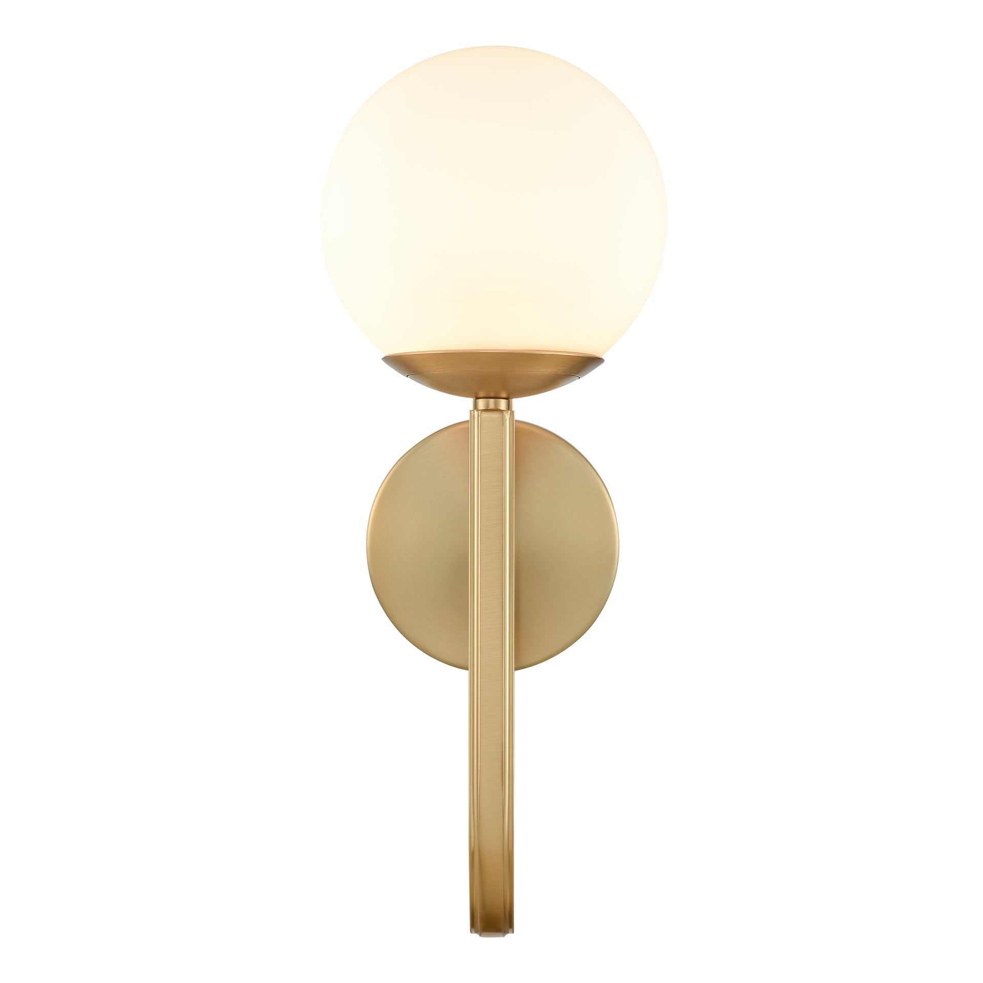 Caroline 6'' Wide 1-Light Vanity Light - Brushed Gold