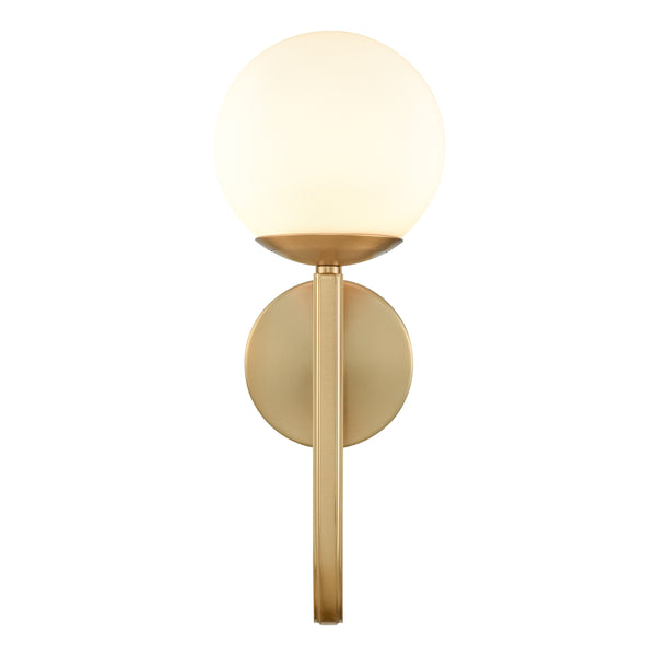 Caroline 6'' Wide 1-Light Vanity Light - Brushed Gold