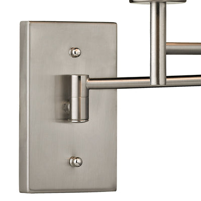Carson 13'' High 1-Light Sconce - Brushed Nickel