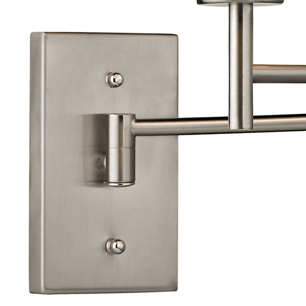 Carson 13'' High 1-Light Sconce - Brushed Nickel