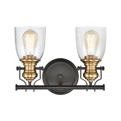 Chadwick 14'' Wide 2-Light Vanity Light - Oil Rubbed Bronze