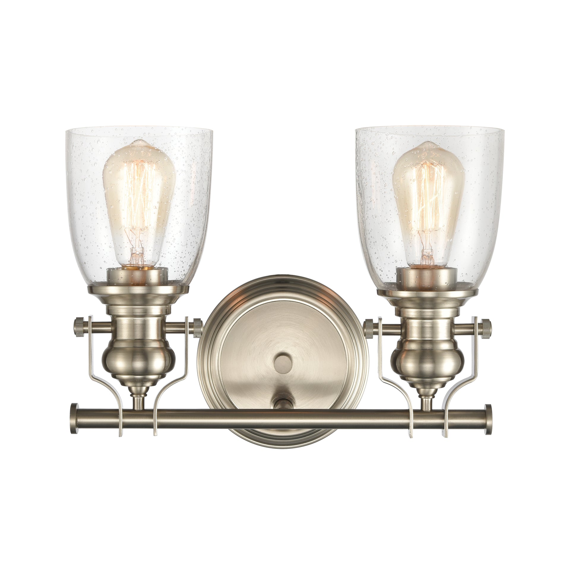 Chadwick 14'' Wide 2-Light Vanity Light - Satin Nickel