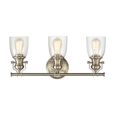 Chadwick 23'' Wide 3-Light Vanity Light - Satin Nickel