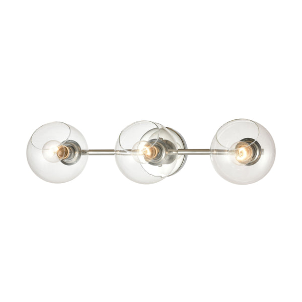 Claro 26'' Wide 3-Light Vanity Light - Polished Chrome