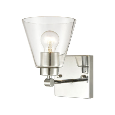East Point 10'' High 1-Light Sconce - Polished Chrome