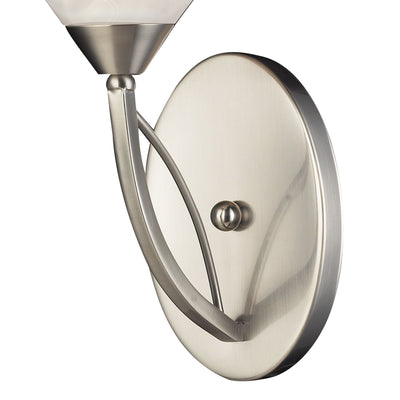Elysburg 12'' High 1-Light Sconce - Satin Nickel