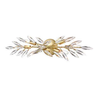 Flora Grace 28.75'' Wide 6-Light Vanity Light - Champagne Gold