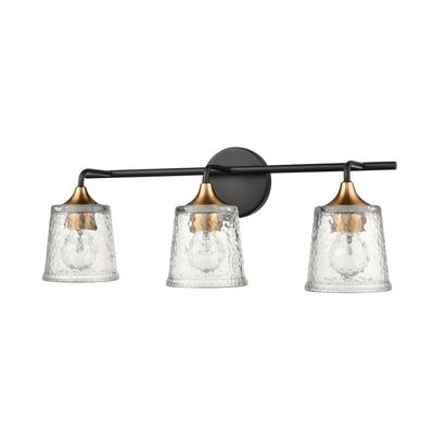 Hamy 23'' Wide 3-Light Vanity Light - Matte Black