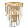 Palacial 10'' High 1-Light Sconce - Aged Brass