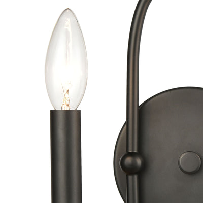 Wickshire 14'' High 2-Light Sconce - Matte Black