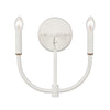 Continuance 11'' High 2-Light Sconce - White Coral