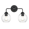 Astoria 15.75'' Wide 2-Light Vanity Light - Matte Black