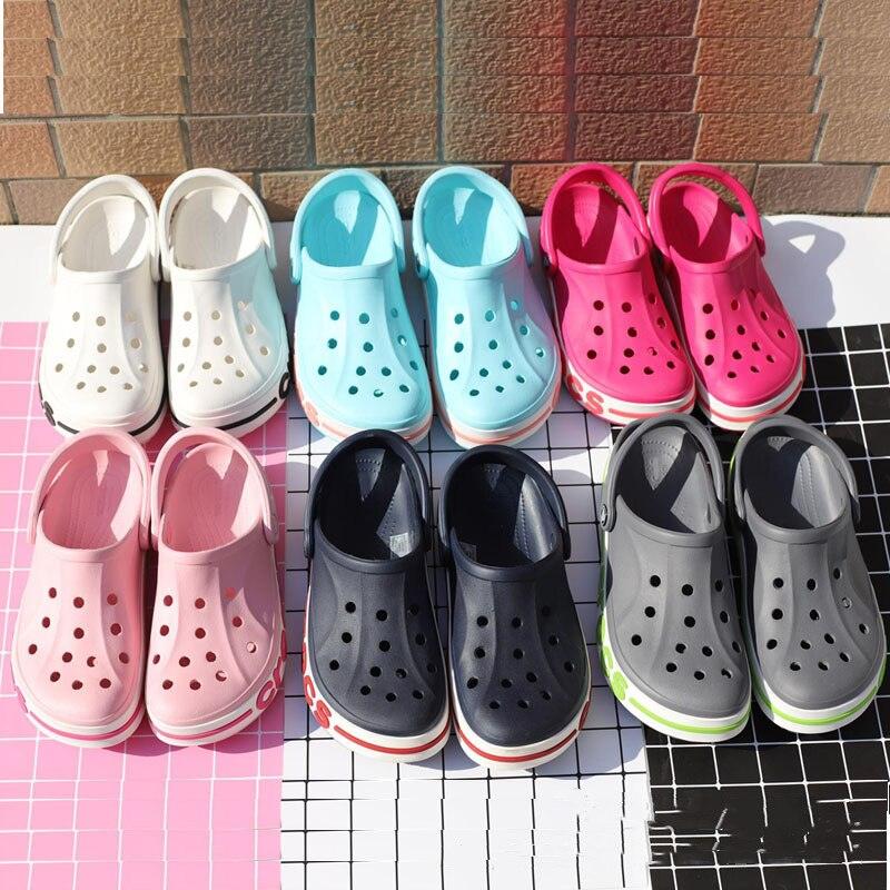 Women Beach Clogs Garden Shoes Couple Non-Slip Slides Sandals Children Comfortable Slip-on Outdoor Clogs Summer Beach Sandals For Women And Men Outdoor Walking Shoes