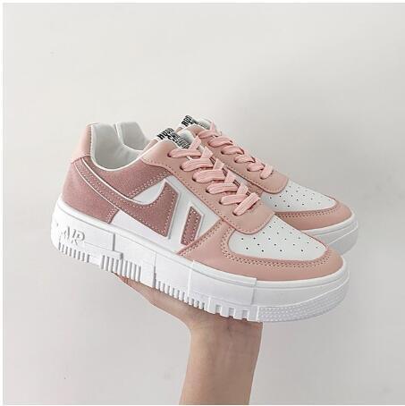 Women Casual Shoes Colorful Sneakers Flat Thick Sole Lightweight Air Cushion Gym Fashion Shoes Breathable Sport Air Fitness Walking Running Athletic Sneakers