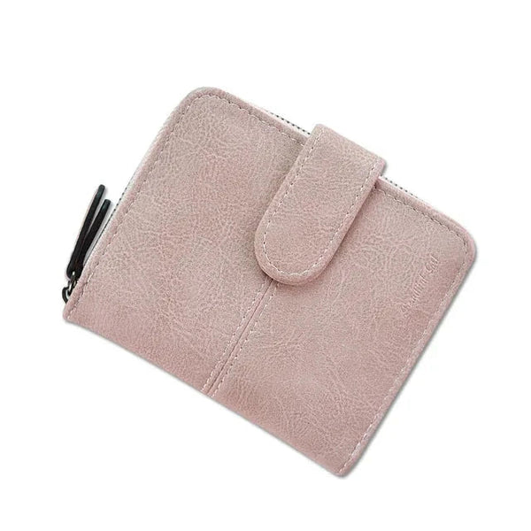 Women Cute Short Money Wallets With Zipper Female Small Wallet Lady Coin Purse Card Wallet Purses