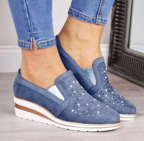 Women Fashion Breathable Platform Shoes Lightweight Non Slip Tennis High Fashion Comfy Fashion Breathable Girls Comfort Casual Lace Up Woman Walking Shoes