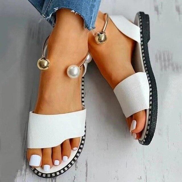 Women Luxury Party Sandals Fashion Summer Casual Black Business Sandals Buckle Straps Beach Shoes Retro Fashion Summer Women Shoes Print Casual Sandals