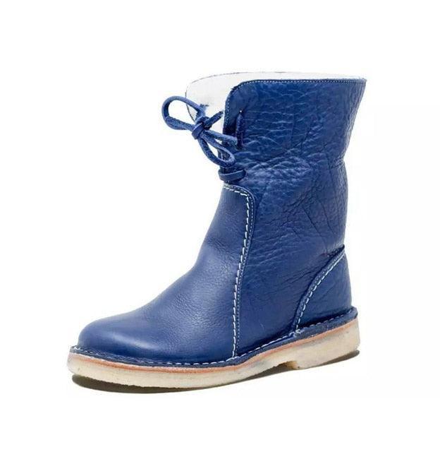 Women's Casual Shoes Sports Women's Flat Shoes High Top Elastic Boots Walking Shoes Trail Running Winter Boots Thermal Snow Outdoor Mid Calf Rain Booties With Warm Fur