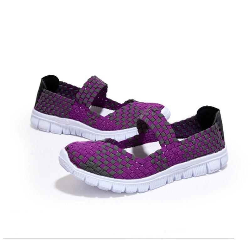 Women's Espadrilles Casual Shoes Spring Comfortable Sneakers Breathable Flat Shoes Summer Outdoor Slip On Fashion Breathable Mesh Casual Shoes Flat Shoes Women Espadrille