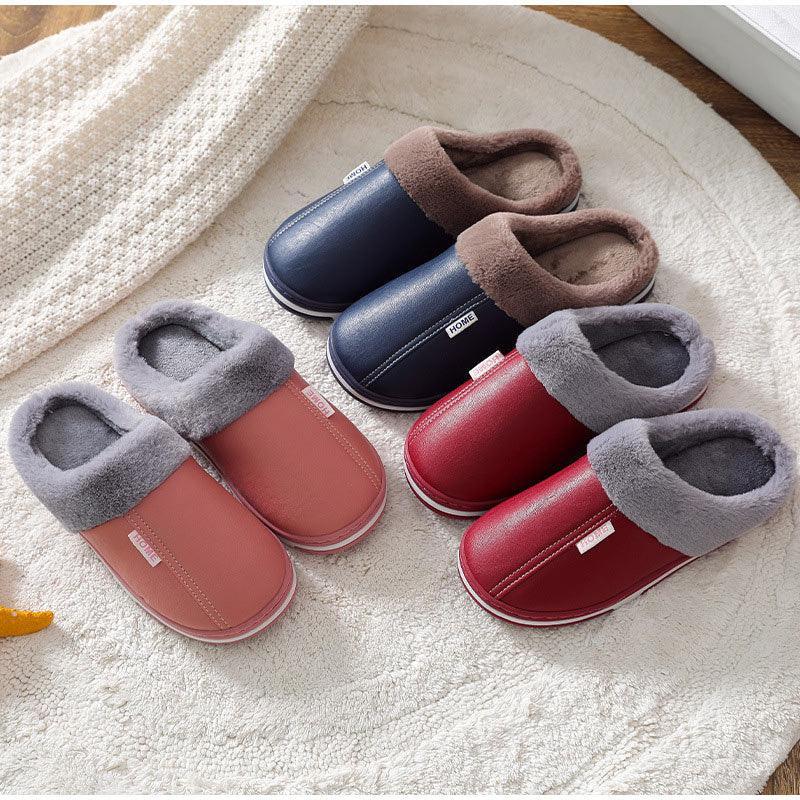 Women's Home Slippers Plush Warm House Shoes Non-Slip Soft Winter Indoors Bedroom Couples Floor Slipper Comfy Warm Memory Foam Faux Fur Indoor Outdoor Non Slip Winter Home Shoes
