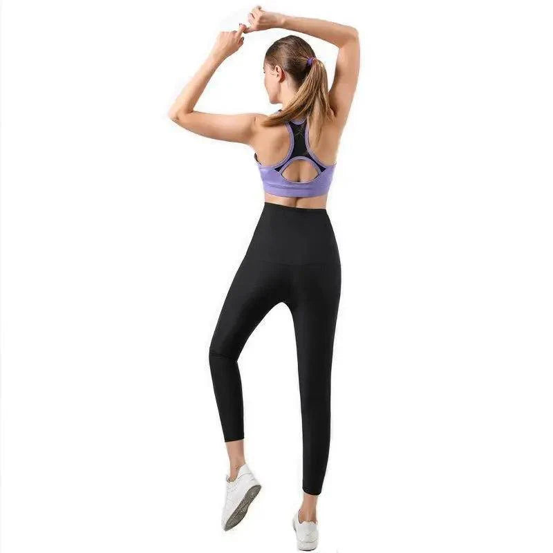 Women's Hot Thermo Compression Sweat Sauna Pants - Body Shaper Exercise Workout Weight Thermo Sweat Leggings