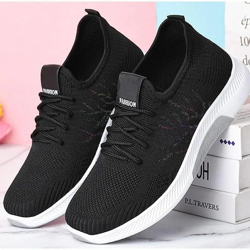 Women's Mesh Breathable Sneakers Casual Spring Elegant Soft Luxury Style Women Sneakers