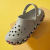 Women's Sandals Slippers Summer Hole Shoes Non-Slip Soft-Soled Beach Sandals Unisex Garden Clogs Shoes Casual Slippers Quick Drying Sandals Summer Anti-Slip Beach Clogs - Gray / 36-37(Fits 35-36)