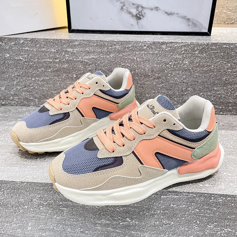 Women's shoes autumn versatile lightweight soft soled running shoes