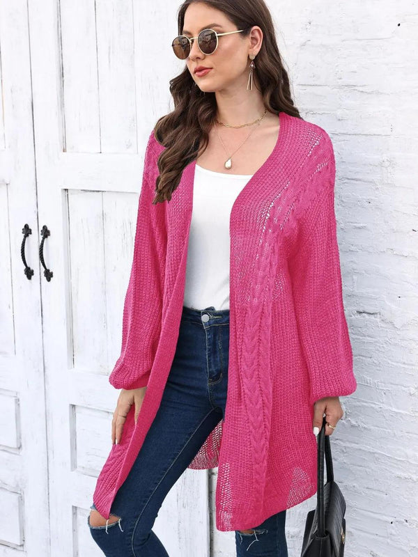 Women's Spring and Autumn New Woven Sweater Loose Casual Sweater Jacket