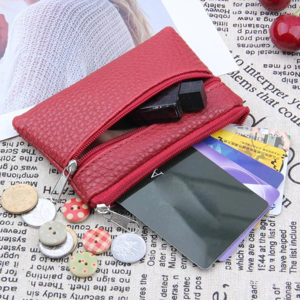 Women Small Wallet Change Purses Mini Zipper Money Bags Children's Pocket Wallets Key Holder carteira