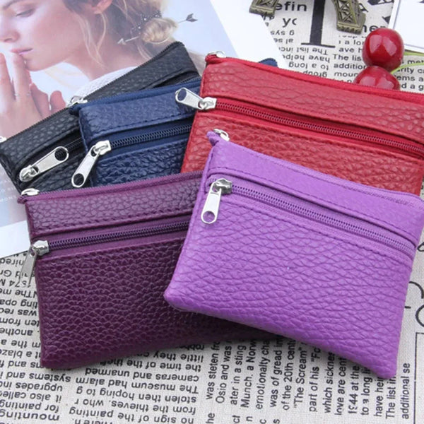 Women Small Wallet Change Purses Mini Zipper Money Bags Children's Pocket Wallets Key Holder carteira