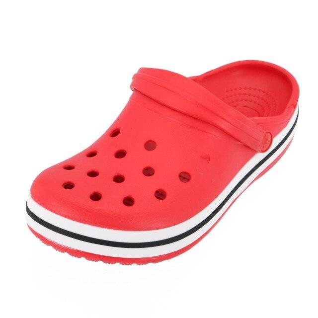 Women Summer Beach Shoes Breathable Garden Clogs Home Shoes Platforms Unisex  Beach Sandals Comfortable Slip On Shoes Lightweight Indoor Outdoor Clogs Shower Water Shoes
