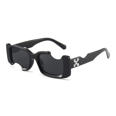 Women Sunglasses New Trending Vintage Rectangle Shape Sun Glasses In Decent Colors Black Pink Lenses Fashionable  Luxury Design Sunglasses