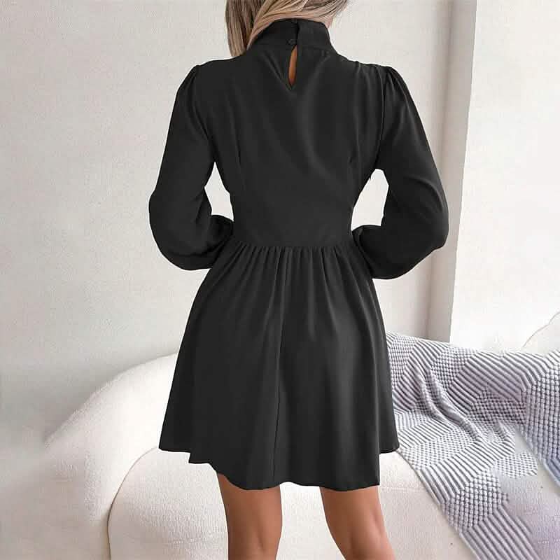 Women's A Line Turtleneck Mini Dress – Gifts for You 'n Me