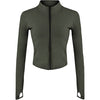 Women's Athletic Full Zip Lightweight Workout Jacket