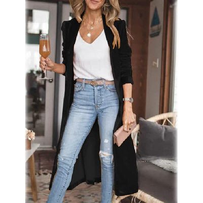 Women's Casual Long Sleeve Jacket