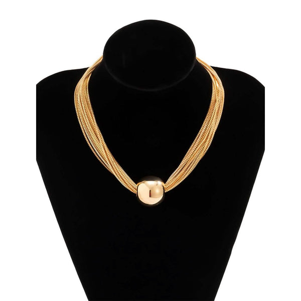 Women's Contemporary Street Geometry Necklace