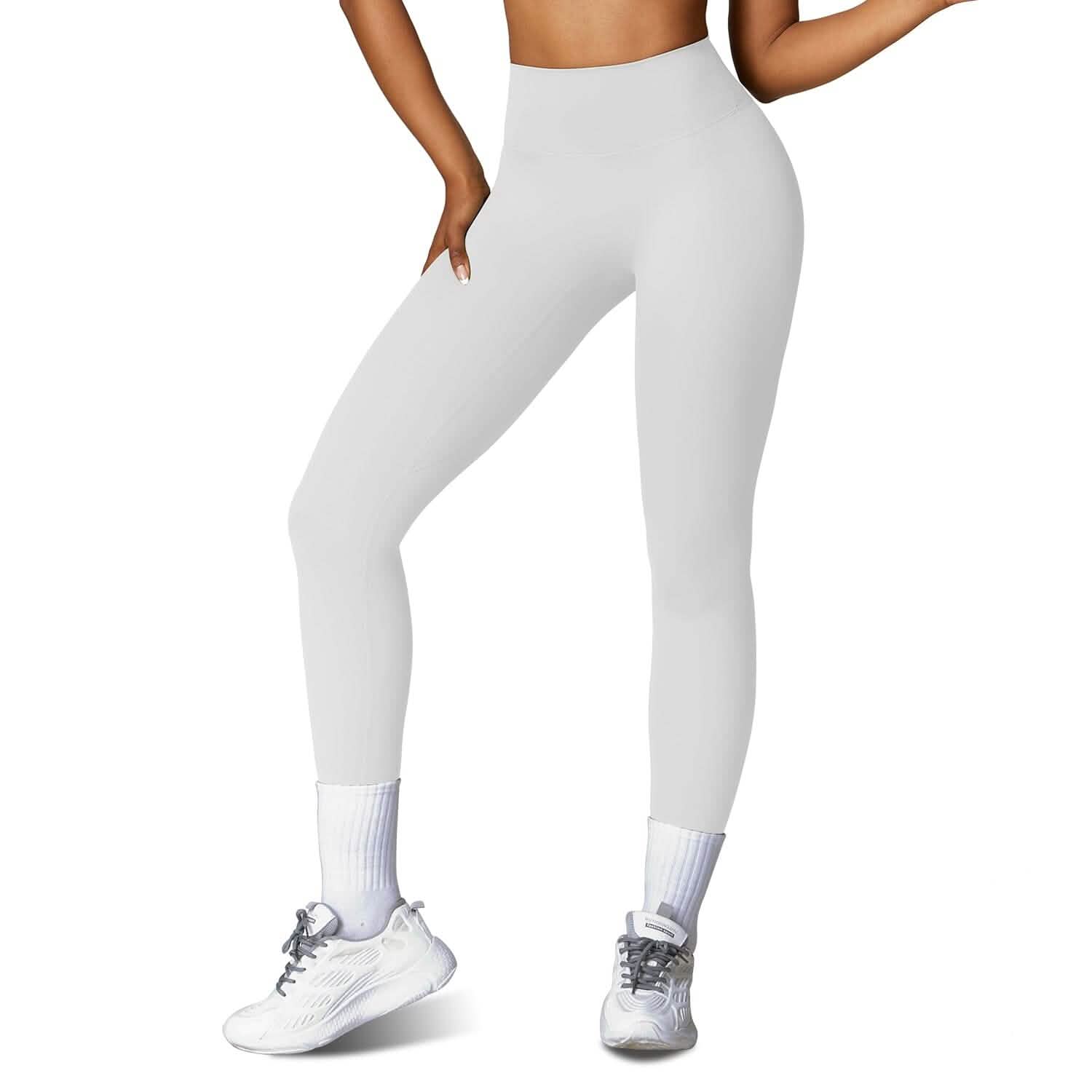 Women's High Waist Workout Leggings Tummy Control Compression with 25