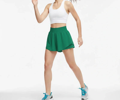 High Rise Running Shorts