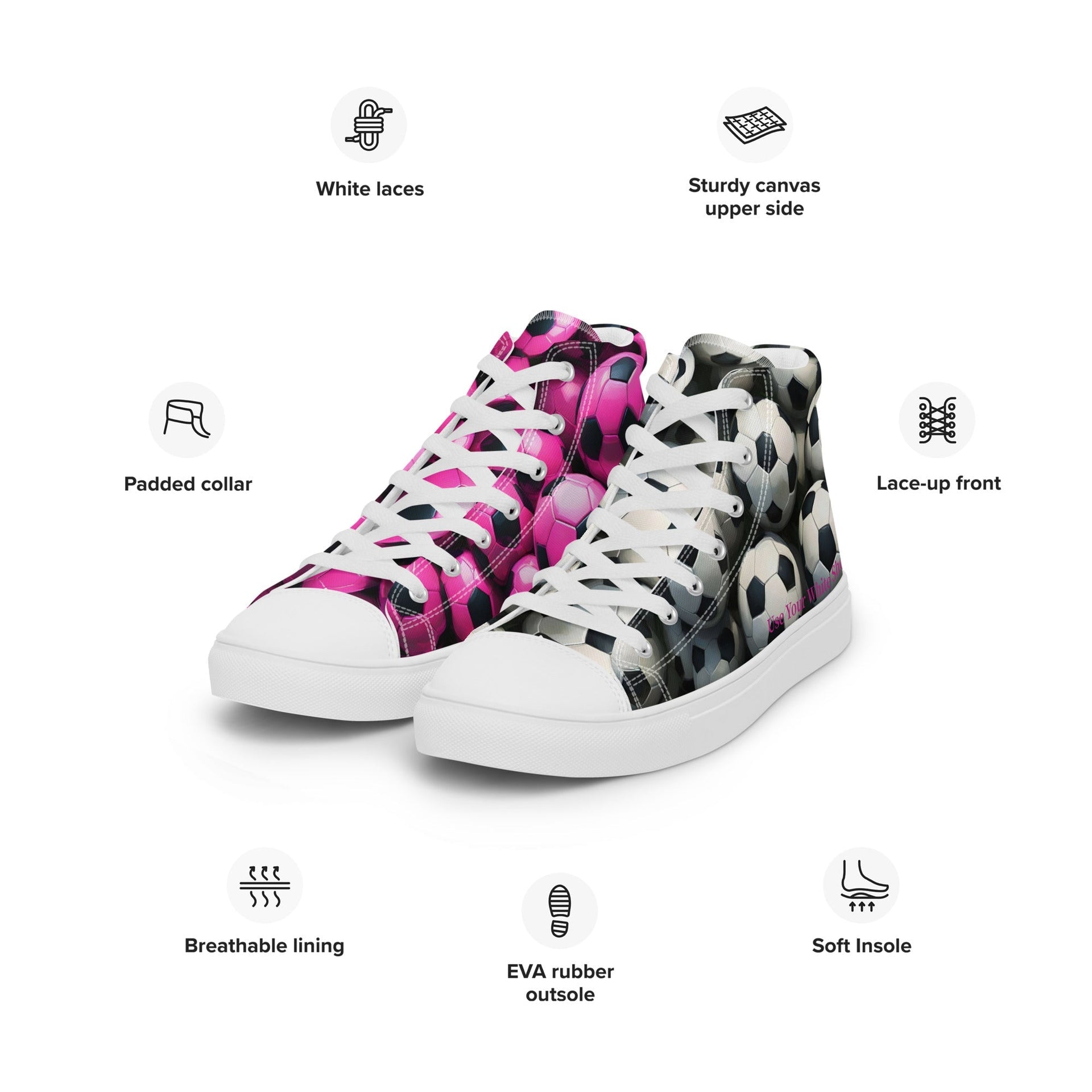 Left Wing Women's High Top