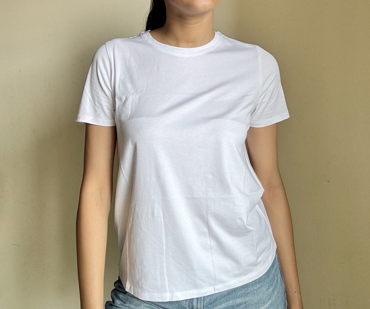 T Shirts for Women - White Tee - Black Tee - Bamboo T Shirts
