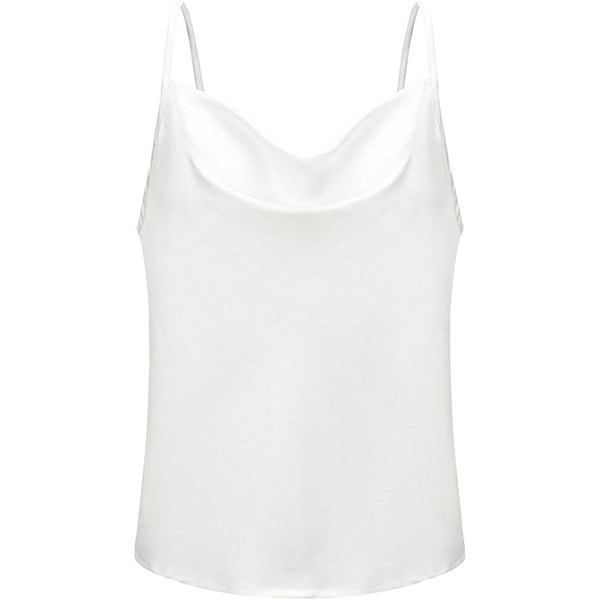 Women's Spaghetti Strap V-Neck Satin Suspender