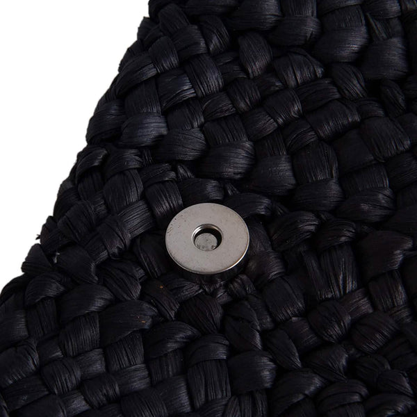 Women's Straw Clutch Purse