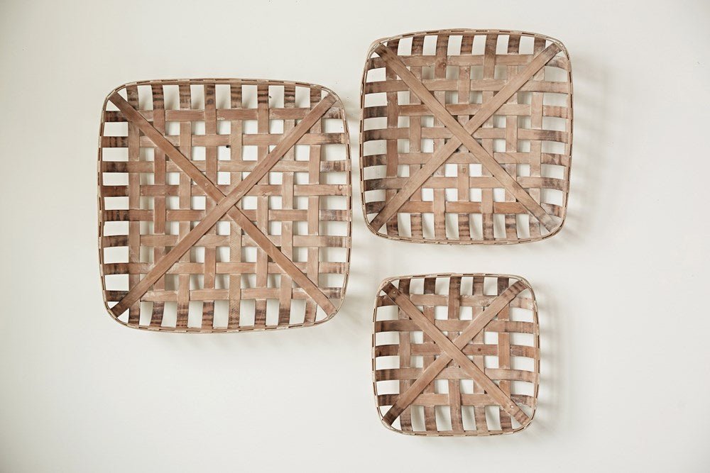 Wood Tobacco Baskets