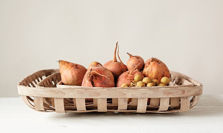 Wood Tobacco Baskets