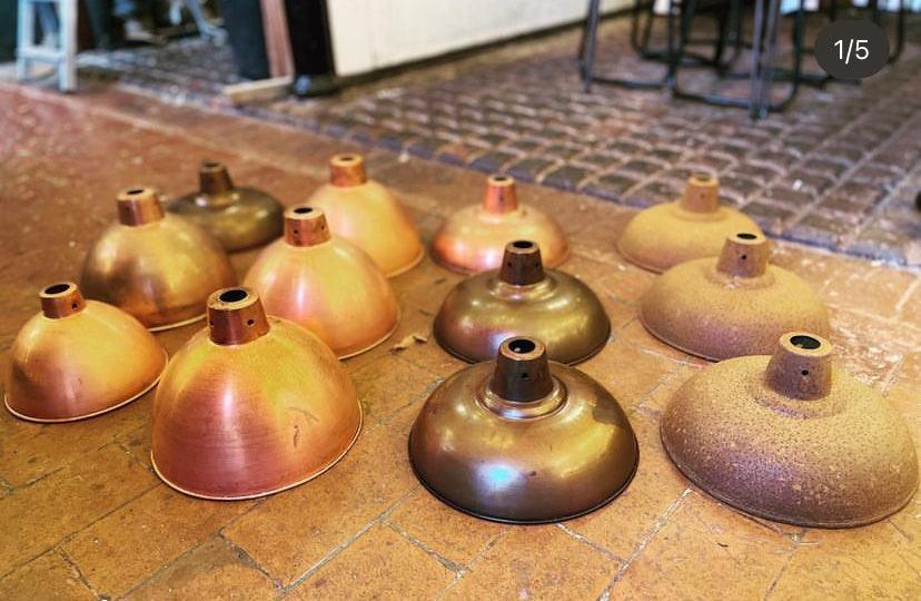 Wooden Beam Light with Shades 120cm