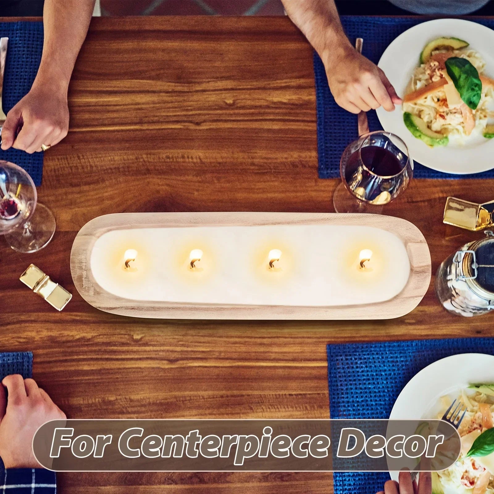 Wooden Bowls 4pcs, 20