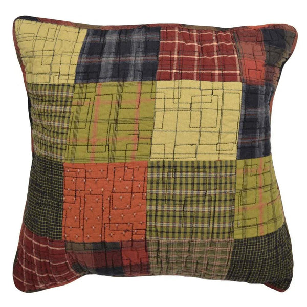 Woodland Square Plaid Pillow - Gifts for You 'n Me