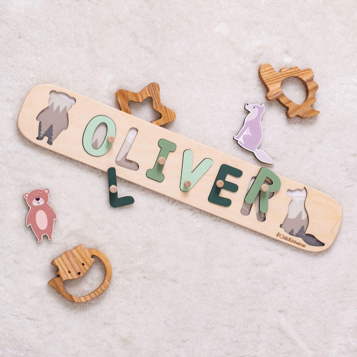 Woodland Name Puzzle